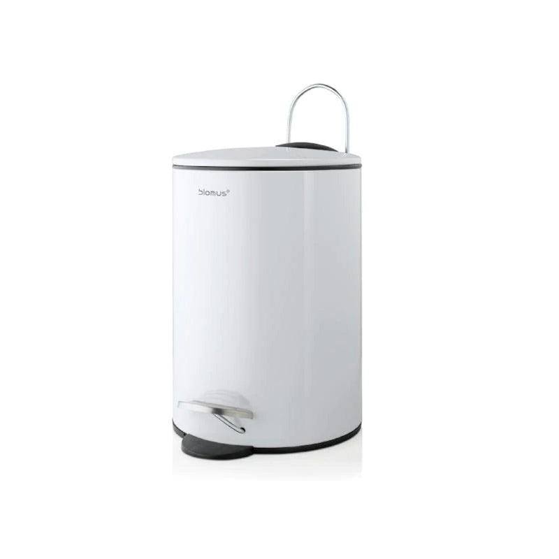 Blomus Germany Tubo Pedal Bin Small - White - Modern Quests