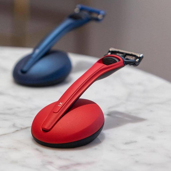 Bolin Webb X1 Fusion Razor & Stand Set - Matte Red Special Edition - Modern Quests
