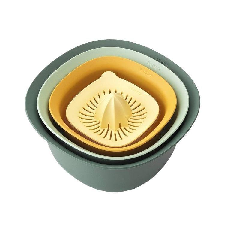 Brabantia Tasty Plus Nested Mixing Bowl Set - Modern Quests