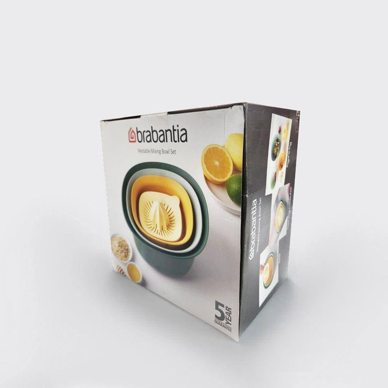 Brabantia Tasty Plus Nested Mixing Bowl Set - Modern Quests