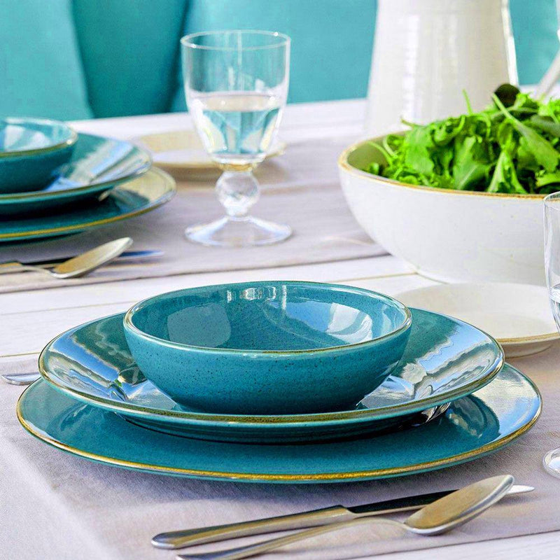 Casafina Portugal Sardegna Dinner Plate - Green Blue