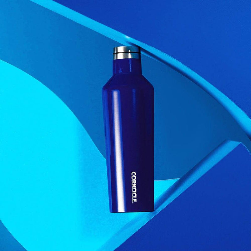 Corkcicle USA Insulated Canteen 475ml - Gloss Midnight Navy - Modern Quests