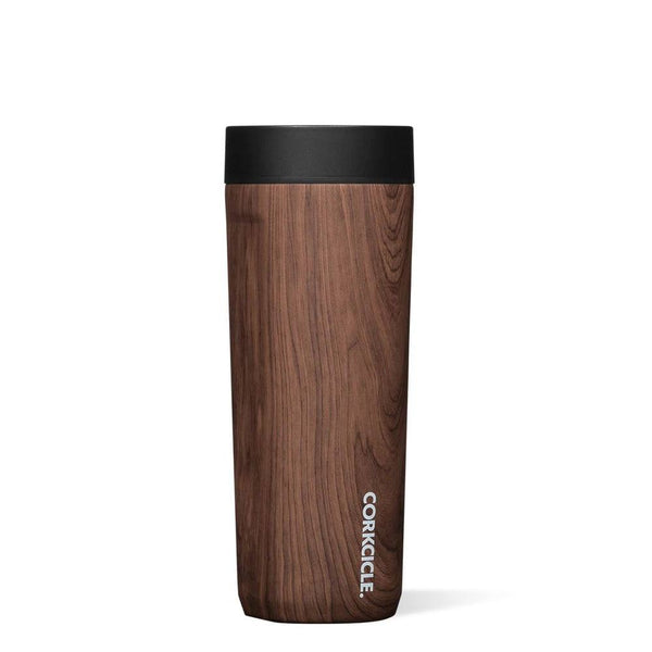 Corkcicle USA Insulated Commuter Coffee Mug 500ml - Walnut Wood