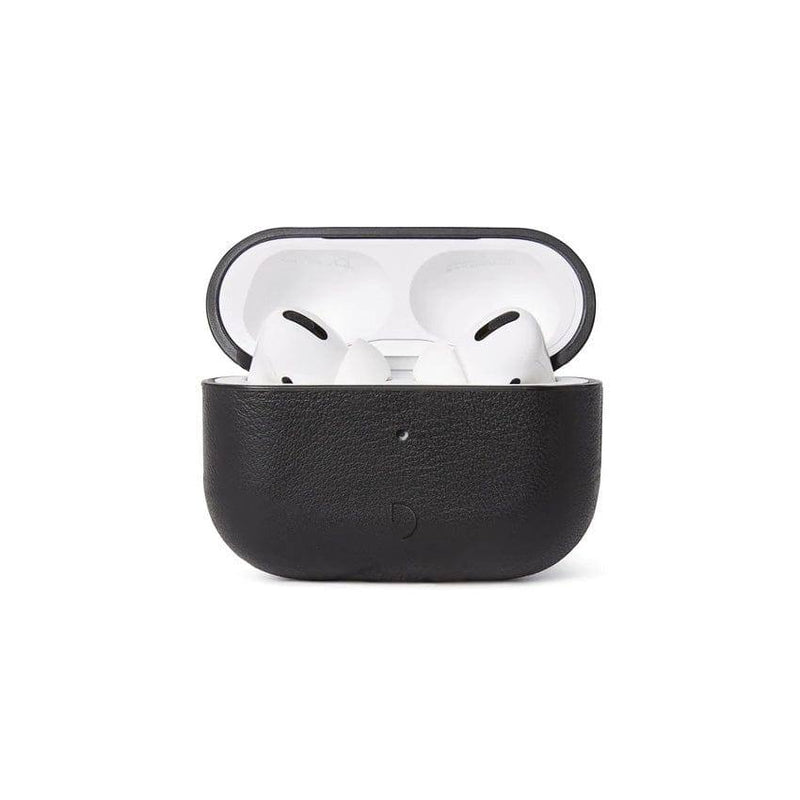 Decoded Leather AirCase for AirPods Pro 1 and 2 - Black - Modern Quests