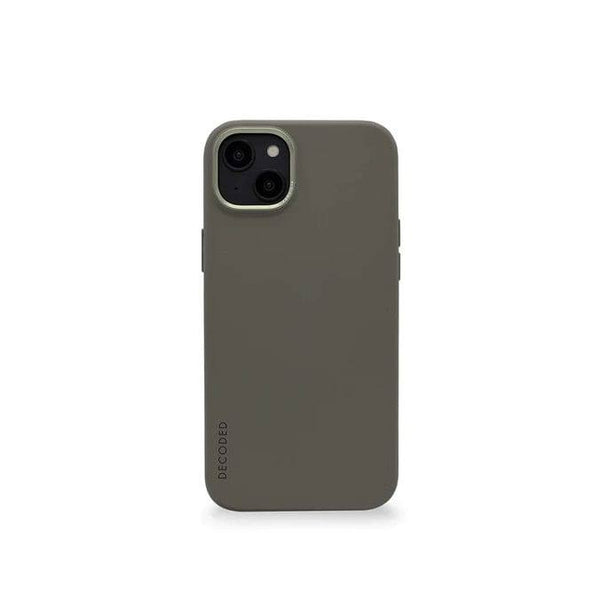 Decoded Silicone Case for iPhone 14 - Olive - Modern Quests