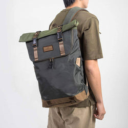 Christopher Jungle Series Large Travel Backpack - Olive x Army Green
