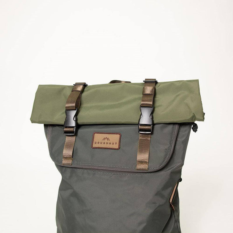 Doughnut Bags Christopher Jungle Series Large Travel Backpack - Olive x Army Green - Modern Quests