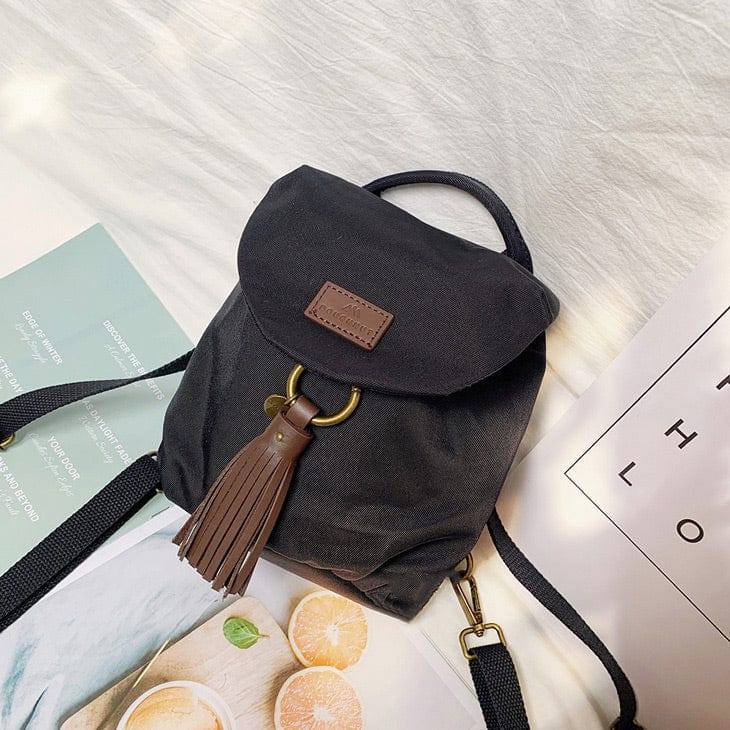 Doughnut Bags Florence Mini Backpack - Black - Modern Quests