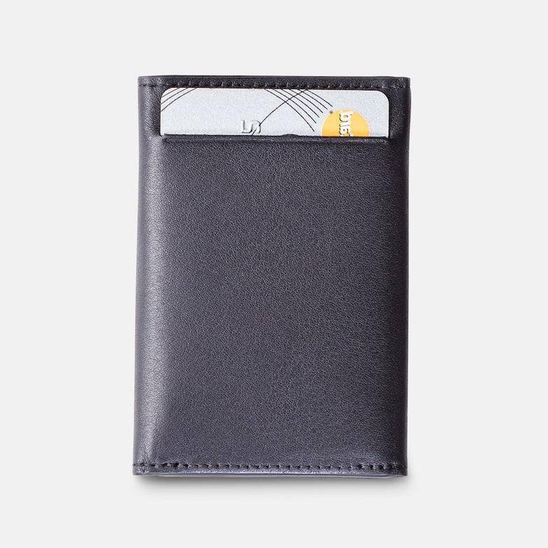 DUN Netherlands Leather Fold Wallet - Black Edition RFID - Modern Quests