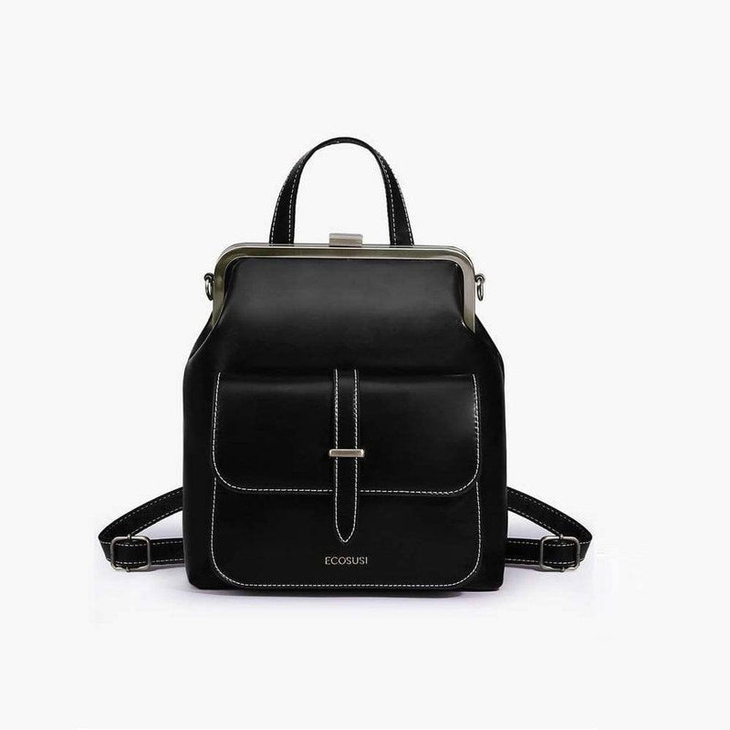 Ecosusi Petite Vintage Backpack - Black - Modern Quests