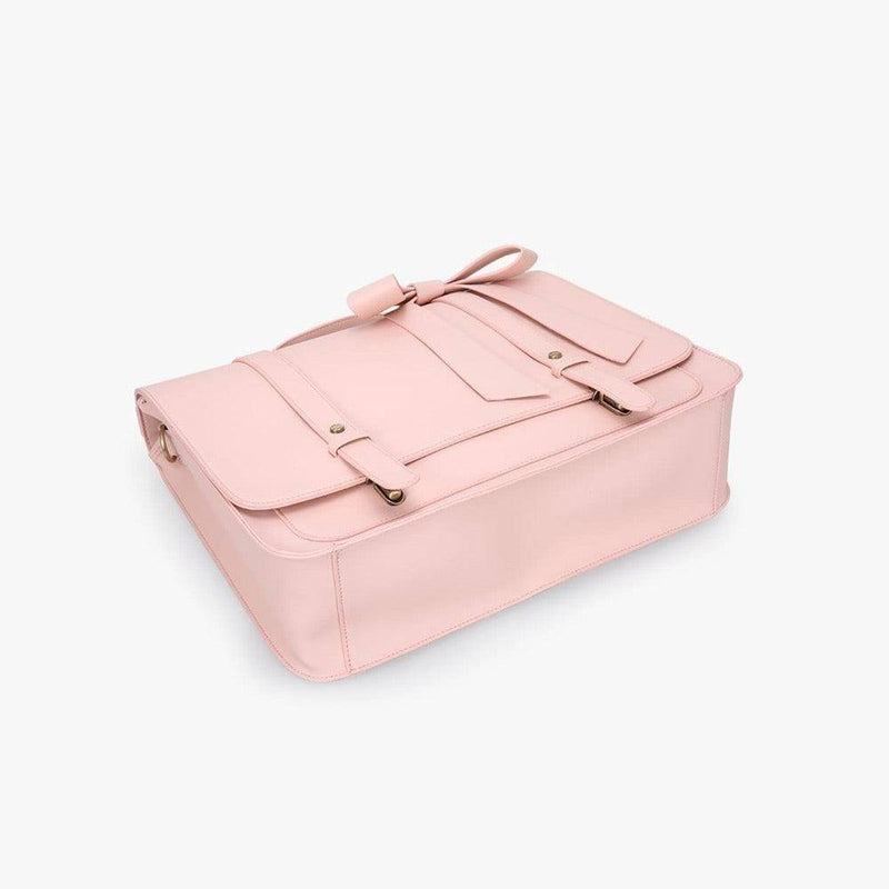 Ecosusi Vintage Bow Briefcase - Pink