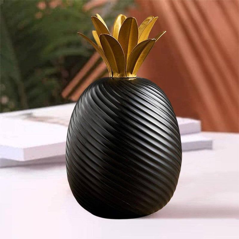 Enhabit Ananas Decorative Accent - Black - Modern Quests