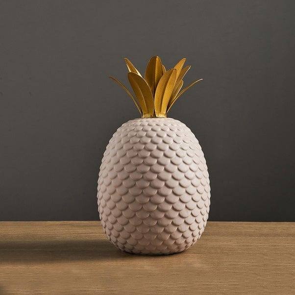 Enhabit Ananas Decorative Accent - Taupe - Modern Quests