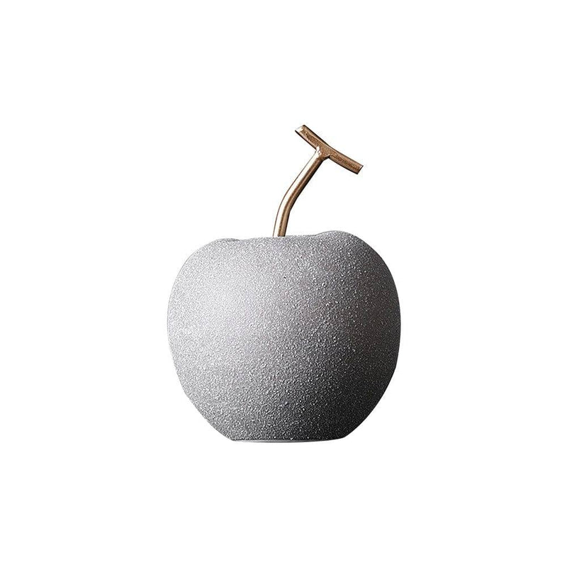 Enhabit Apple Decorative Accent - Concrete Grey