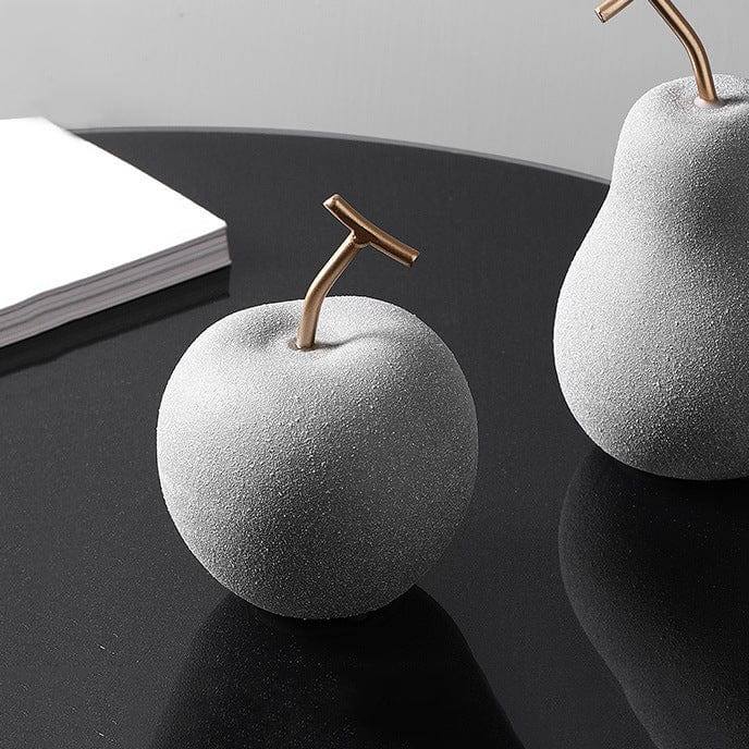 Enhabit Apple Decorative Accent - Concrete Grey - Modern Quests