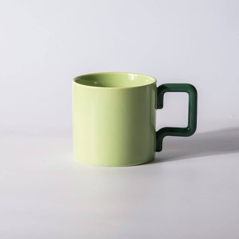 Enhabit Colores Coffee Mug - Shades of Green - Modern Quests