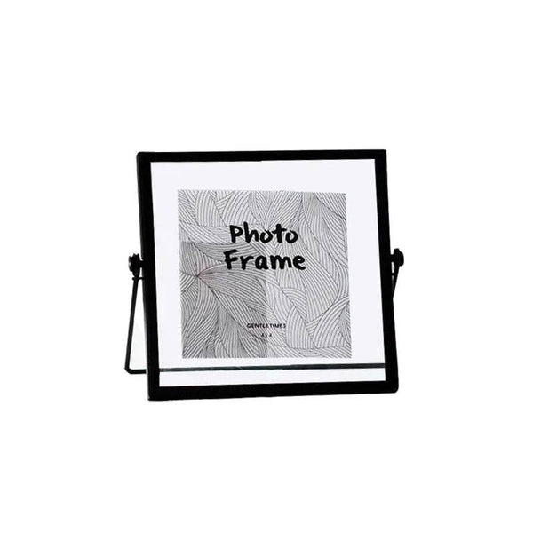 Enhabit Edge Photo Frame Square - Black - Modern Quests