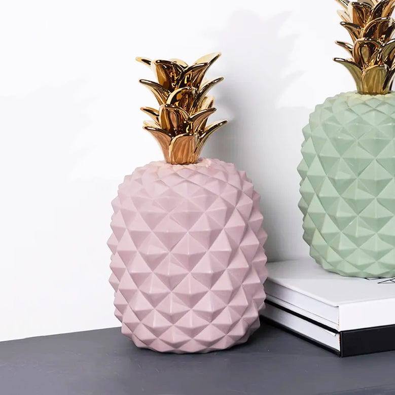 Enhabit Geometric Pineapple Accent - Pink