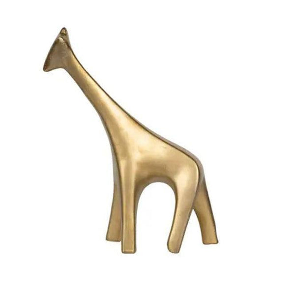 Enhabit Giraffe Decor Accent - Gold