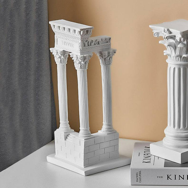 Enhabit Greek Pillars Decorative Sculpture Large