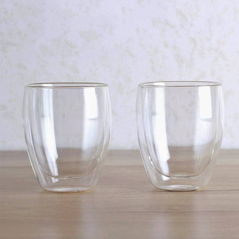 Enhabit Java Double Wall Glasses, Set of 2 - Medium