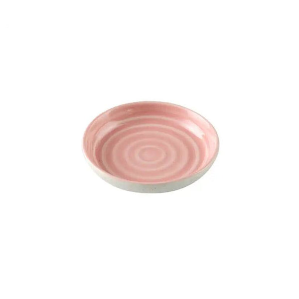 Enhabit Ripple Small Dip Plates, Set of 2 - Pink