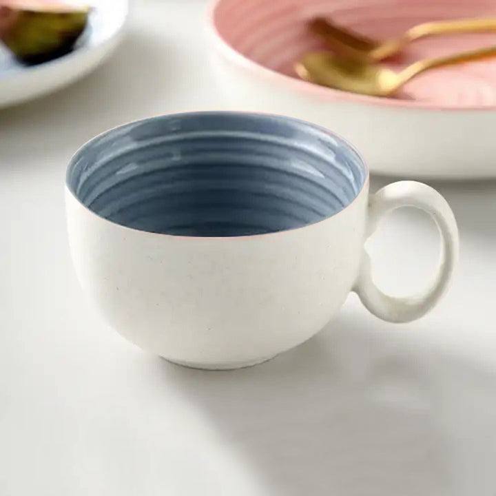 Enhabit Ripple Tea Cup - Blue