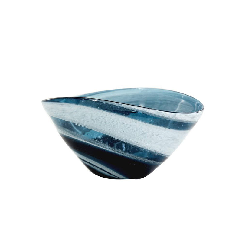 Enhabit Sandstorm Decorative Bowl Large - Blue Grey