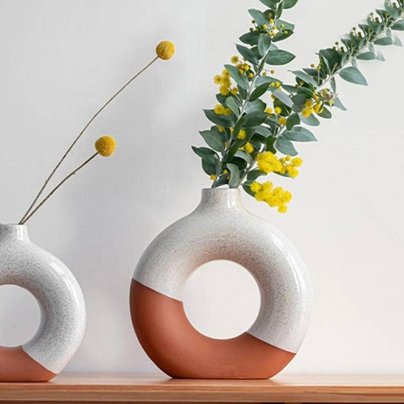 Enhabit Sienna Duo Ceramic Vase Medium