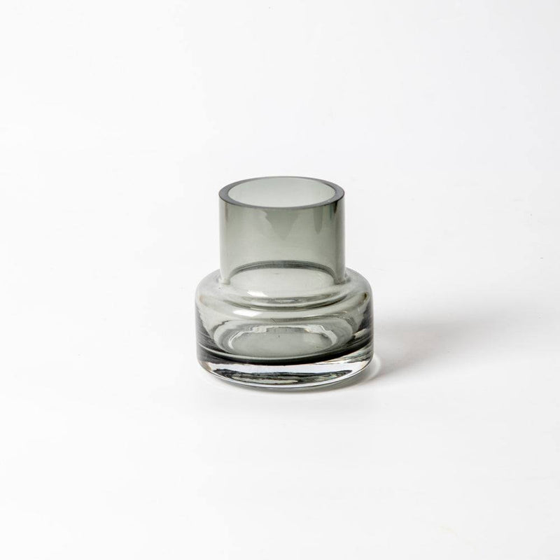 Enhabit Soto Glass Vase Small - Black