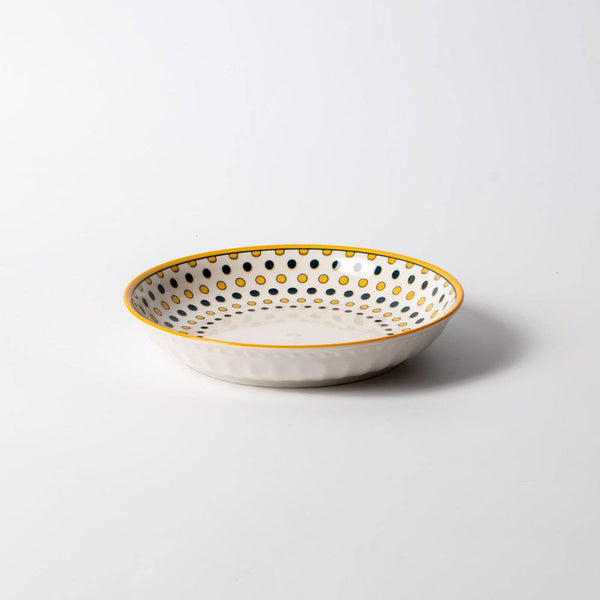Enhabit Tuscan Dotted Pasta Plate