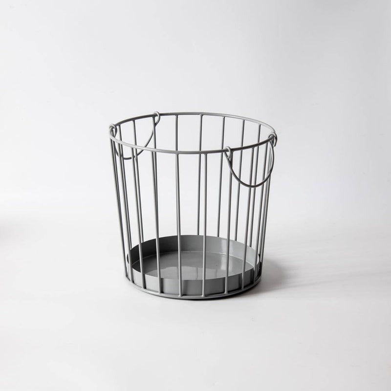ESQ Living Atrium Storage Basket Small - Cool Grey