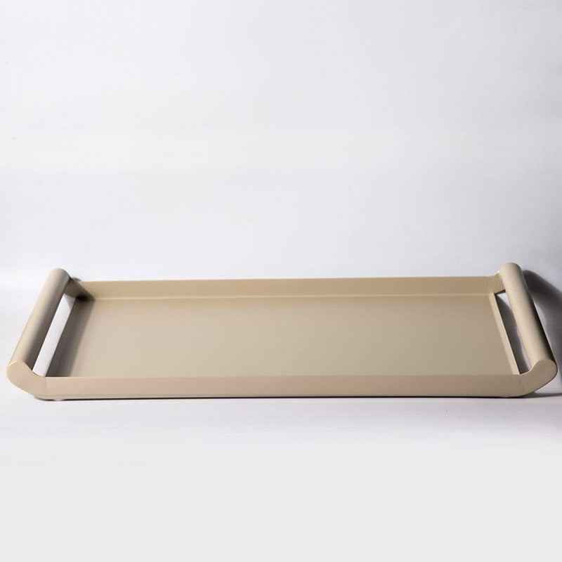 ESQ Living Bode Serving Tray - Taupe - Modern Quests