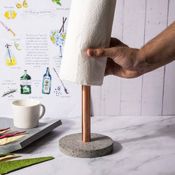 ESQ Living Fuse Paper Towel Holder - Terrazzo Grey - Modern Quests