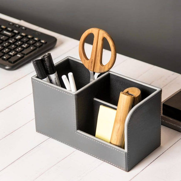 ESQ Living Menlo Desk Organiser - Grey
