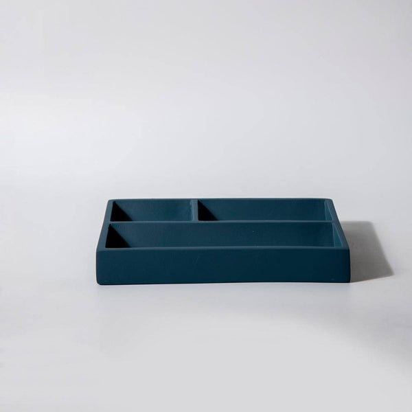 ESQ Living Sectional Desk Tray - Ink Blue - Modern Quests