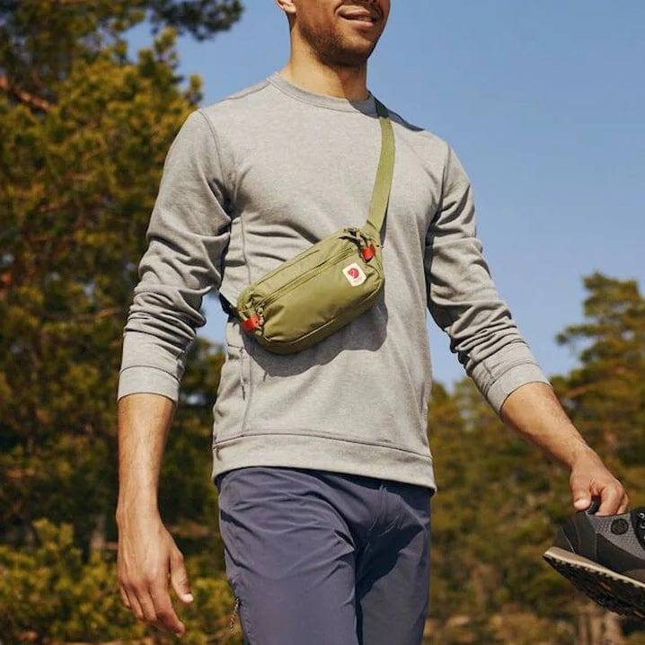 Sac Banane Fjällräven High Coast - Bleu Marine, Waterproof, Réglable, Parfait Pour Le Quotidien