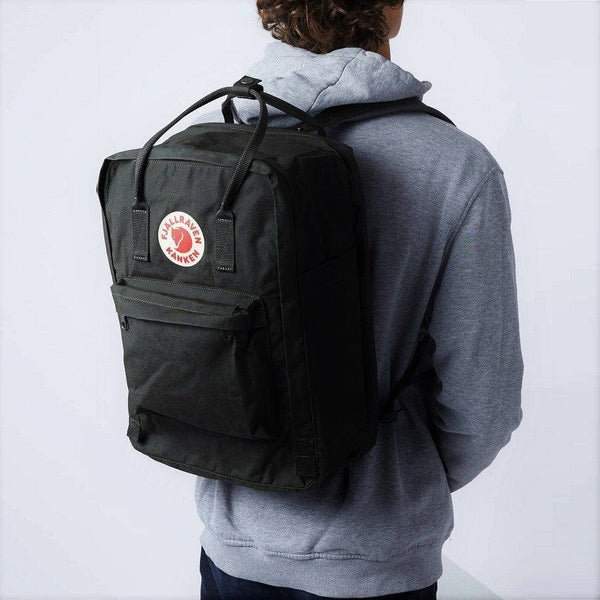 Fjallraven Kanken Laptop Backpack 17 - Black - Modern Quests