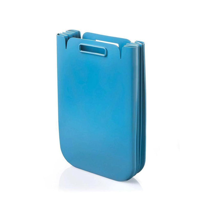 Medium square storage box with lid Guzzini, col. Powder blue