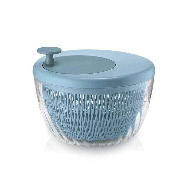 Guzzini Italy Spin & Store Salad Spinner - Blue - Modern Quests