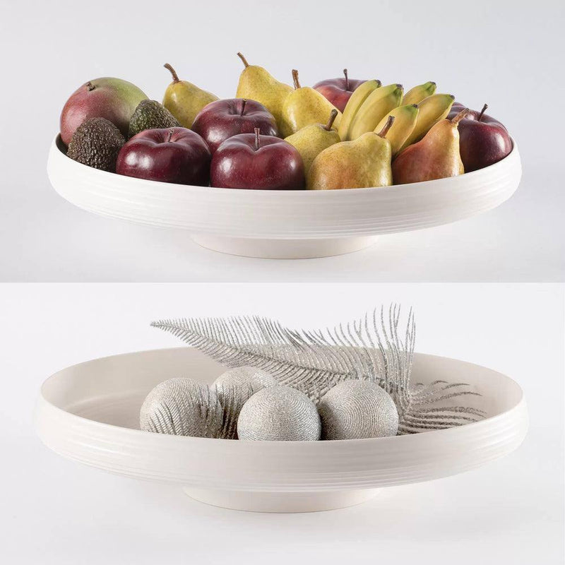 Modern Fruit Bowl / White