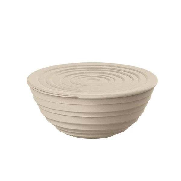 Guzzini Italy Tierra Storage Bowl with Lid Medium - Clay - Modern Quests
