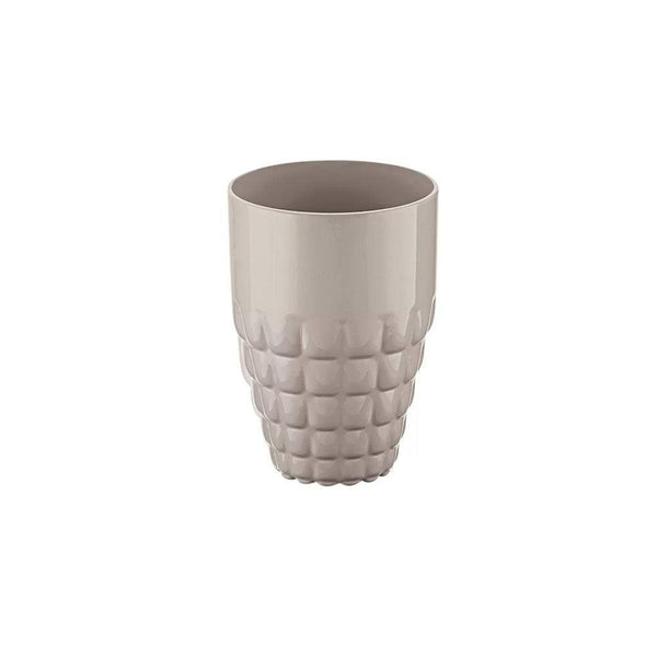 Guzzini Italy Tiffany Tall Tumblers, Set of 2 - Taupe - Modern Quests
