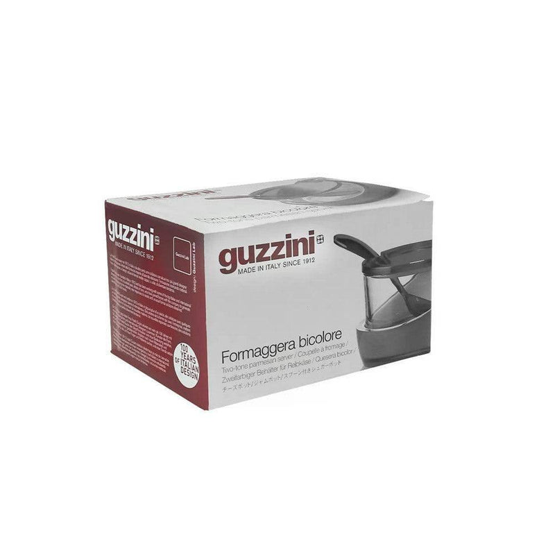 Guzzini Italy Two-Tone Parmesan Server with Teaspoon