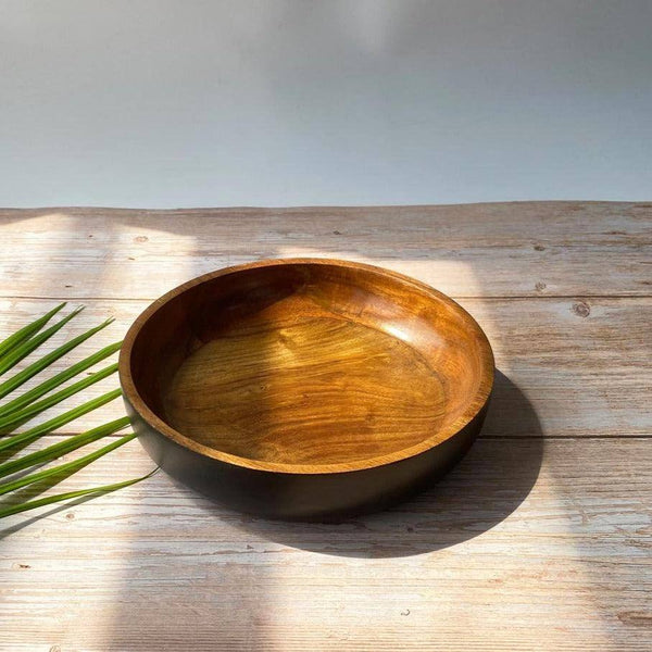 iCraft Wooden Serving Bowl Small - Black - Modern Quests