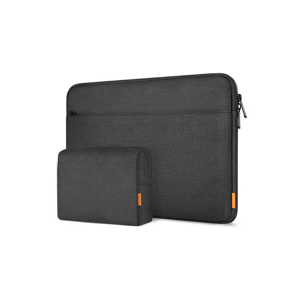 Inateck Ultrathin Laptop Sleeve with Pouch - Black 14 Inches