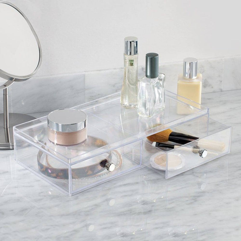 InterDesign Clarity Make-up Organizer with Drawers - Modern Quests