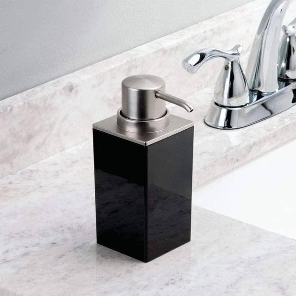 InterDesign Clarity Soap Pump - Black - Modern Quests