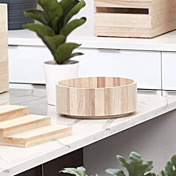 InterDesign Ecowood Turntable Organizer - Tall - Modern Quests