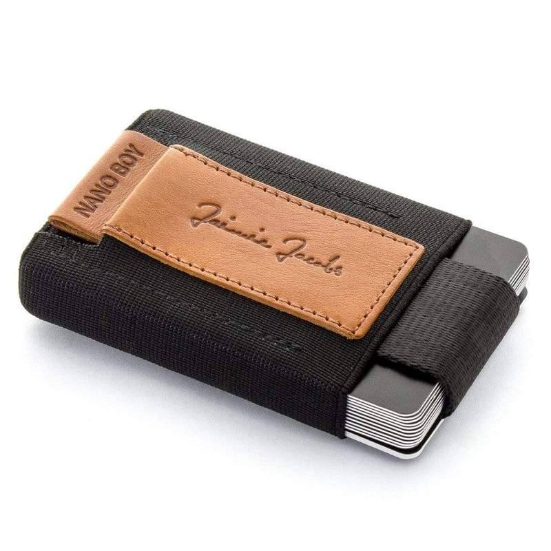 Jaimie Jacobs Germany Nano Boy Leather Card Holder - Cognac - Modern Quests